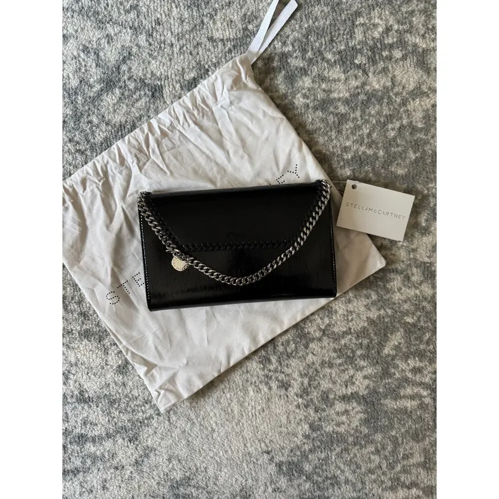 Stella McCartney Fabella Crinkle Faux Leather Crossbody Bag – NWT - Picture 6 of 11